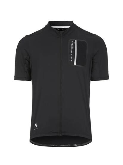 craft Maillot ADV Gravel Ss Jersey M en tissu extensible recyclé