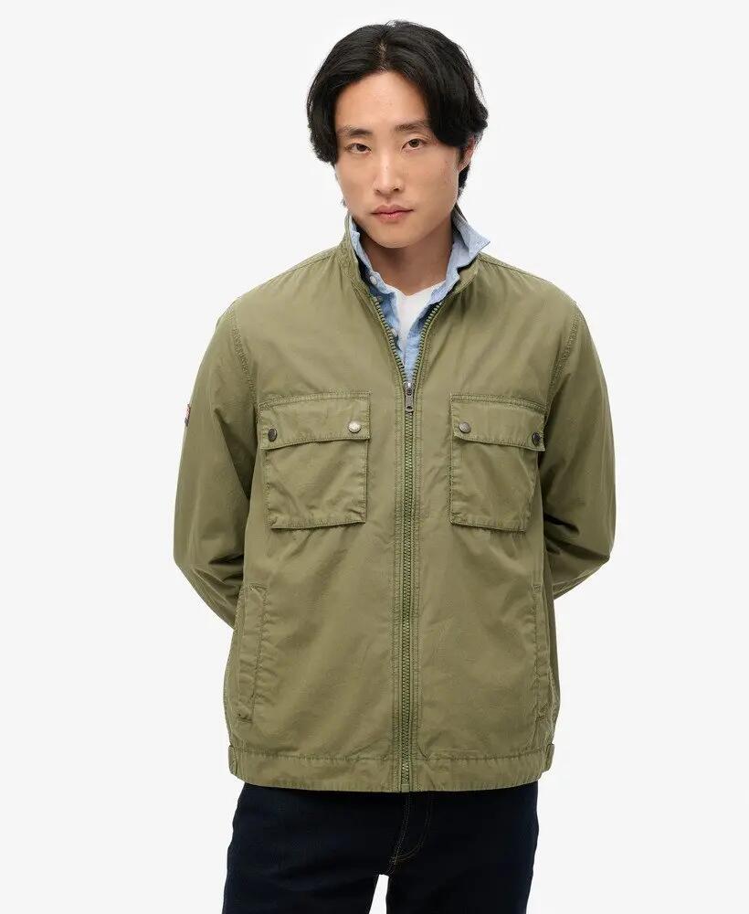 superdry Casaco Essentials com fecho de correr em algodão 3/7