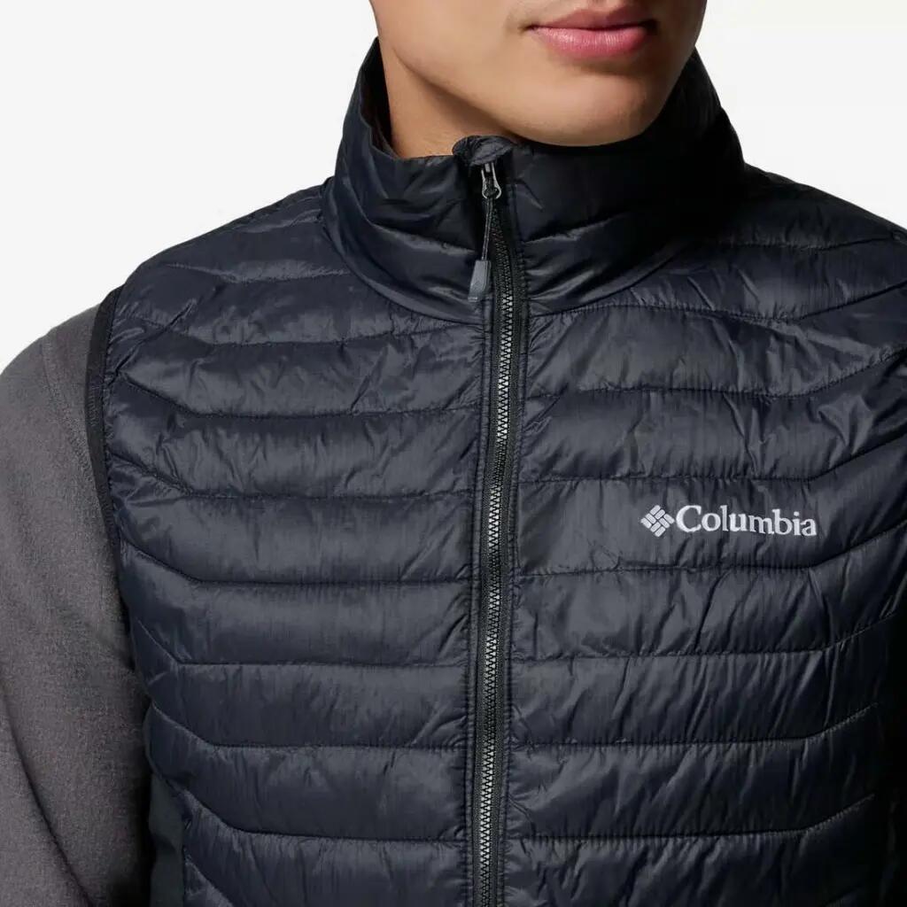 Columbia Modelo Powder Pass Hybrid Vest Cor Preto 3/5