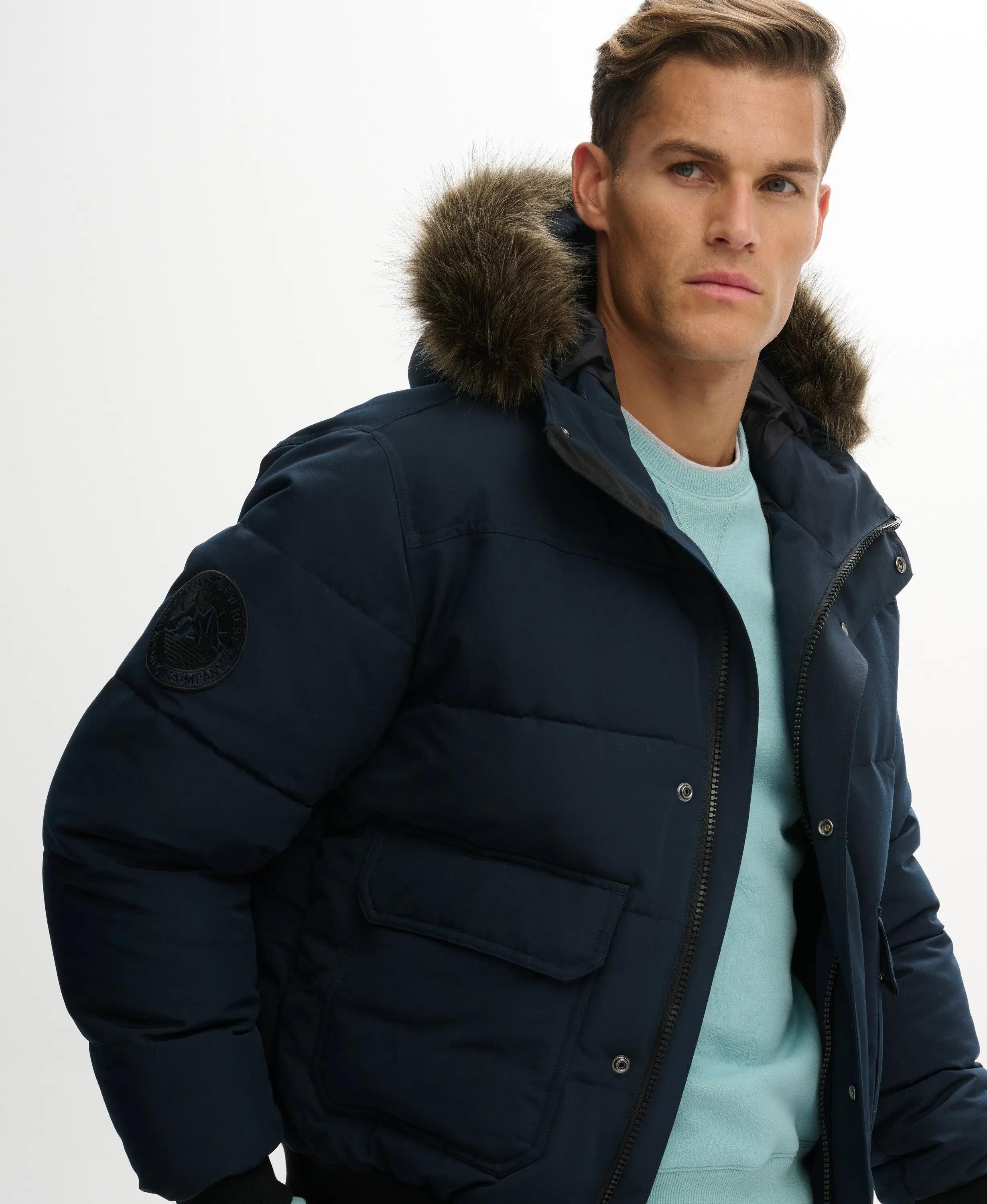 superdry Casaco Everest Puffer Bomber com Capuz – Corte Relaxed 2/6