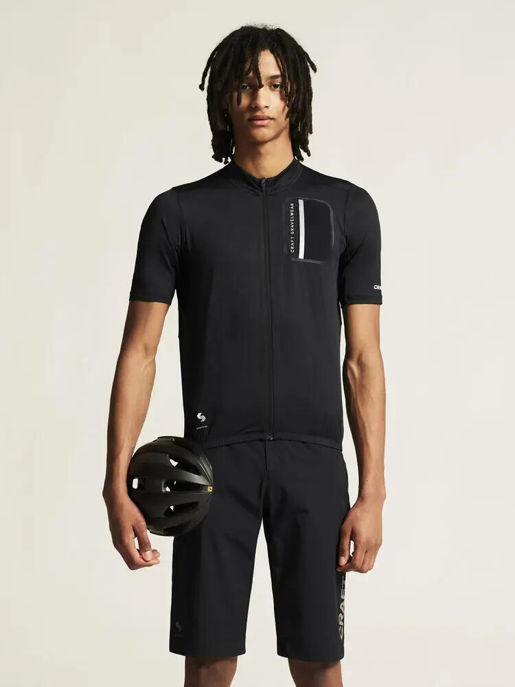 craft ADV Gravel Ss Jersey M van rekbaar gerecycled materiaal 6/7
