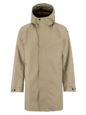 Craft urban shell coat uni waterdichte jas taupe