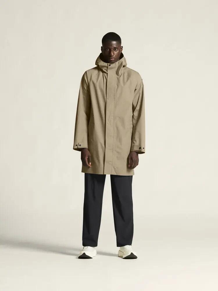 craft Veste Urban Shell Coat Uni imperméable Taupe 7/7