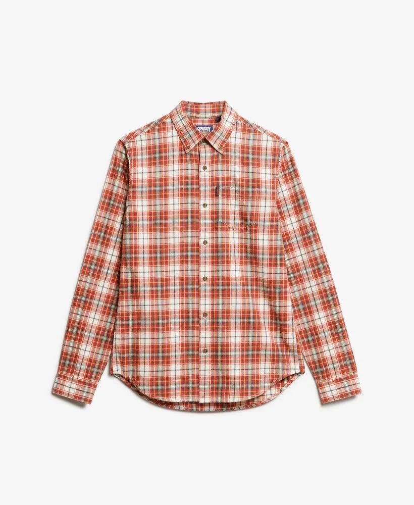 superdry Camisa Vintage aos Quadrados em Algodão Biológico 6/6