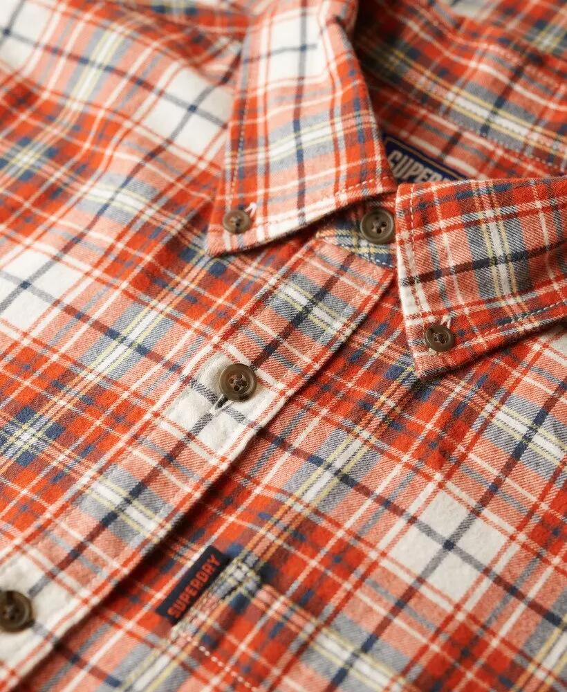 superdry Camisa Vintage aos Quadrados em Algodão Biológico 5/6