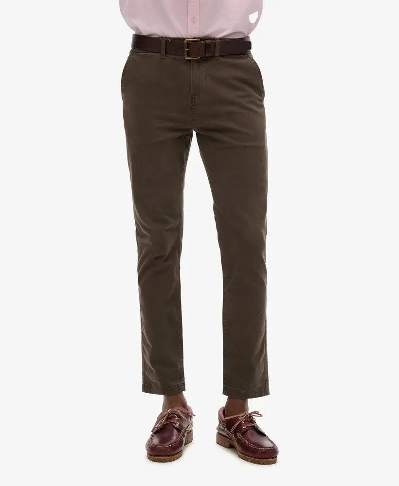 superdry Spodnie chino International Slim z elastycznej bawełny - TAUPE 2/6