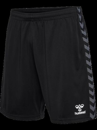 hummel hmlAUTHENTIC PL Shorts para hombre – 100% poliéster – BLACK
