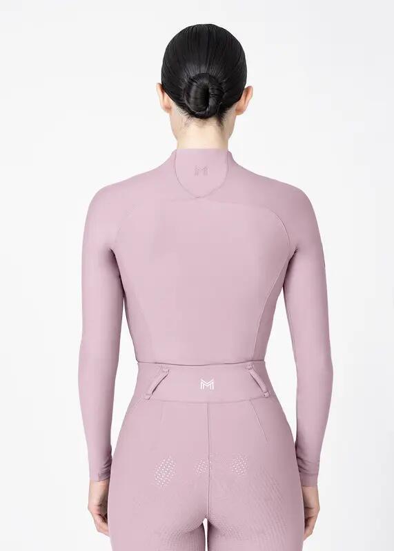 Camiseta Base Manga Larga Mujer Equitación Maximilian Origin Malva 3/7