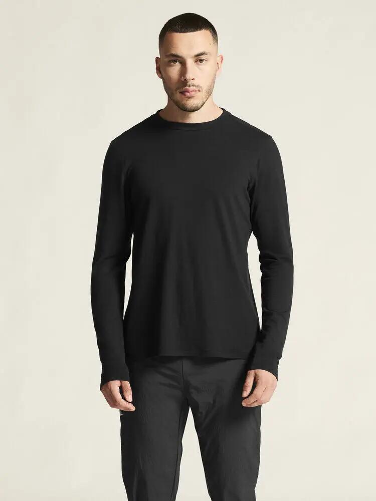 craft Wool Jersey LS CN M — Longsleeve van merinowol, temperatuurregulerend 3/7