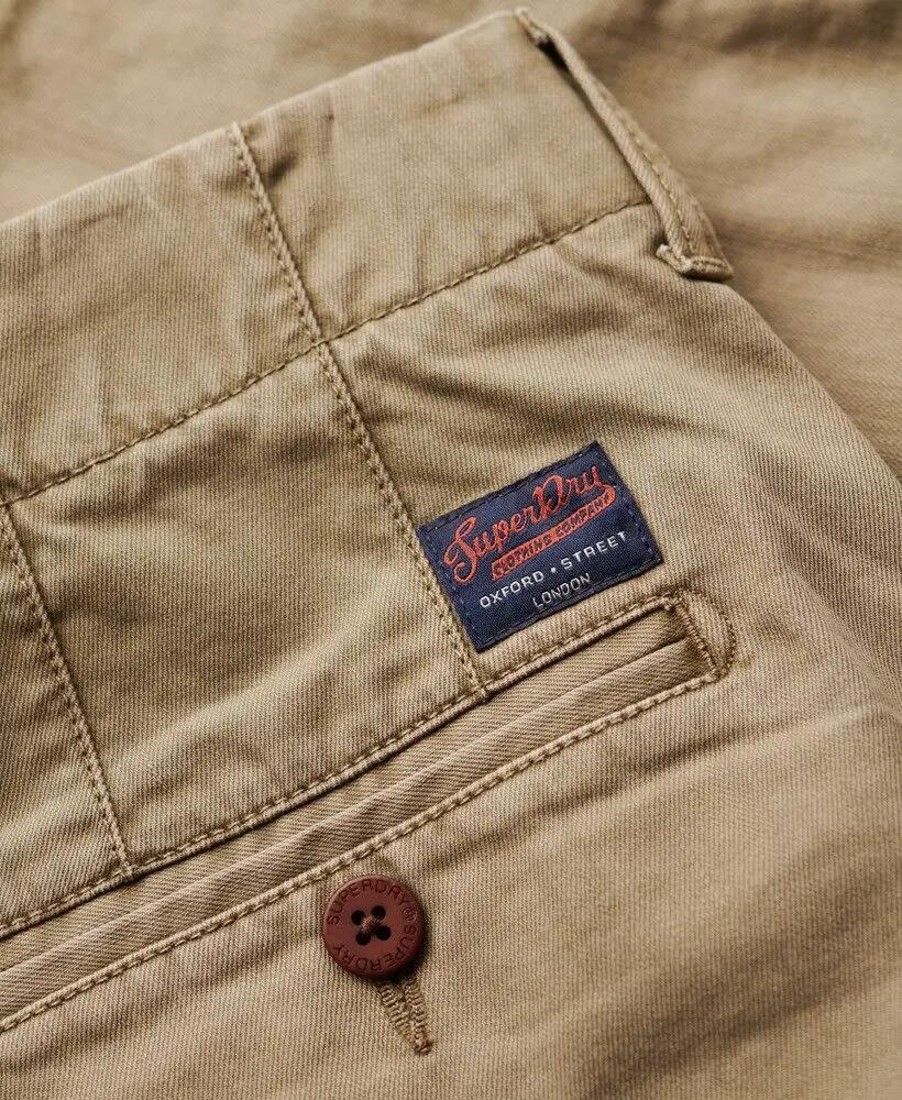 superdry Vintage International Chino Shorts slim fit em algodão 5/6