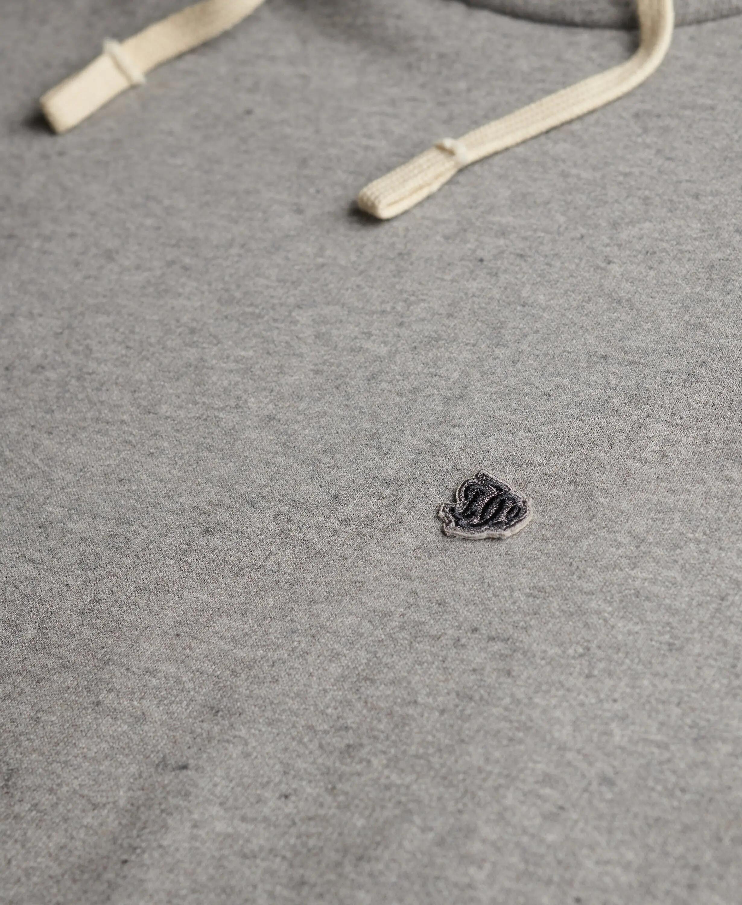 superdry Monogram Embroidered Hoodie hoodie - Dark Vintage Grey Marl 6/7