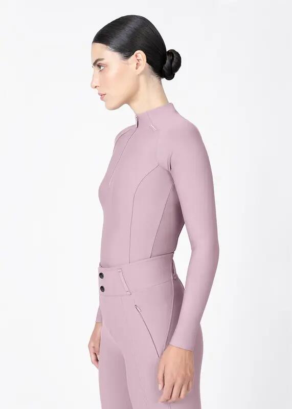 Camiseta Base Manga Larga Mujer Equitación Maximilian Origin Malva 2/7