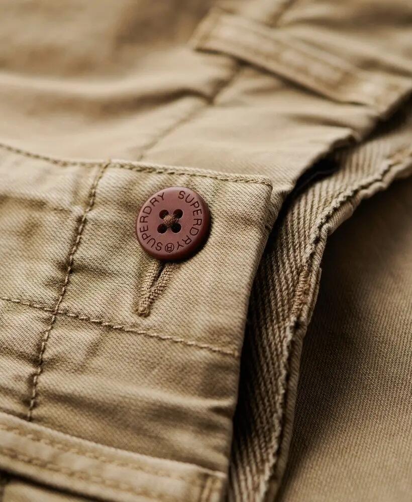superdry Vintage International Chino Shorts slim fit em algodão 4/6