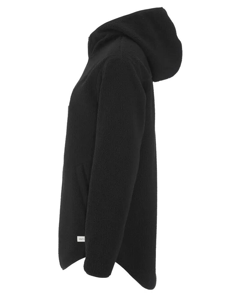 craft Join Pile Fleece FZ Hood W – forro polar con capucha, 100% poliéster 3/4