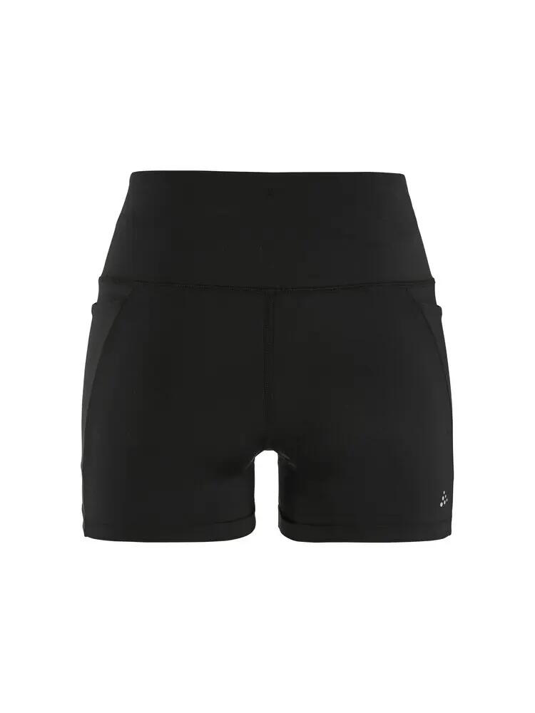 craft Essence Hotpants 3 W – hotpants de treino preto com cintura larga 4/7