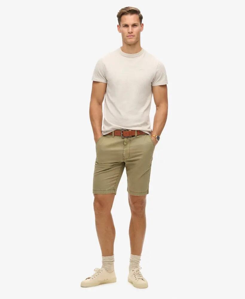 superdry Vintage International Chino Shorts slim fit em algodão 2/6