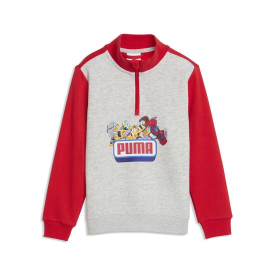 Sweat 1/2 zip à imprimés PUMA x TRANSFORMERS Enfant PUMA
