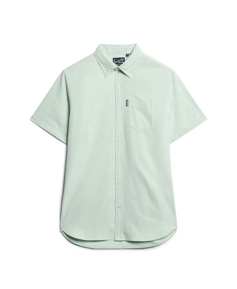 superdry Oxford Short Sleeve Shirt 100% bawełna – krój relaxed 7/7