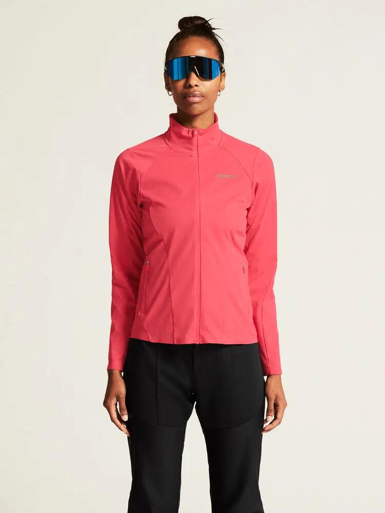 craft PRO Nordic Race Jacket 2 W — corte justo, tecido Ventair® 3 camadas 4/7