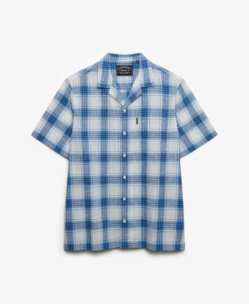 superdry Korte mouw overhemd Cabana Check van biologisch katoen 7/7