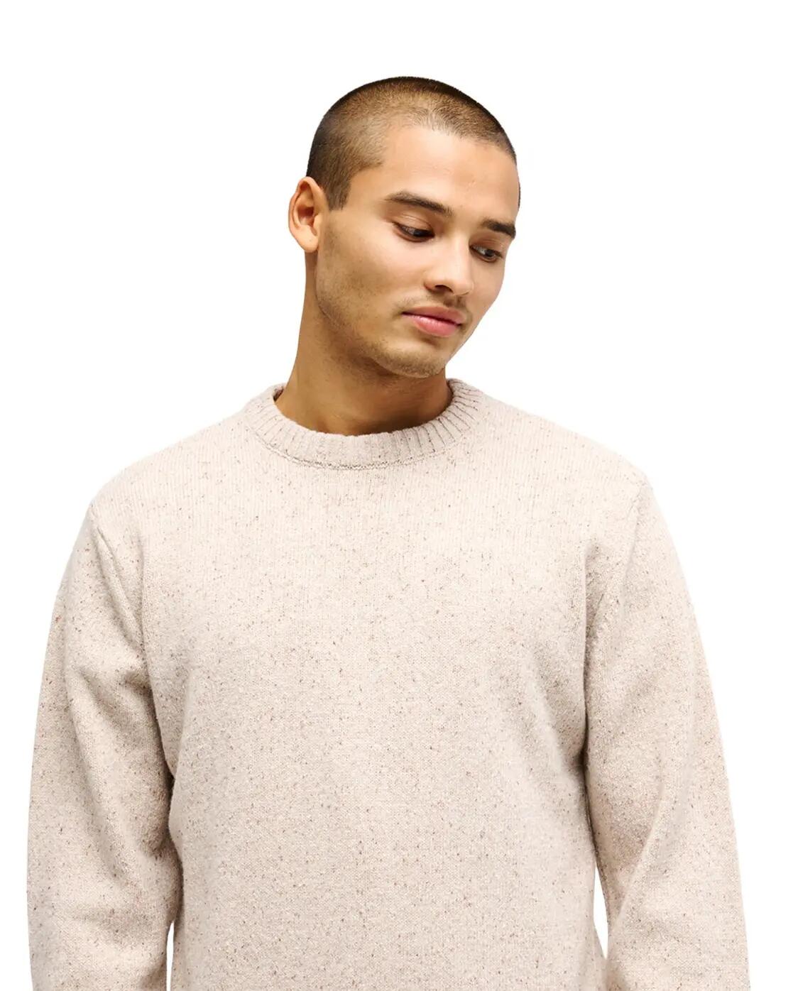 Trui SLOW SONG NEPPY Beige Heren 4/4