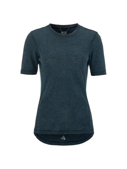 craft Everyday Wool SS Tee W – T-shirt mérinos et polyester recyclé