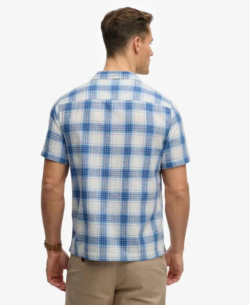superdry Korte mouw overhemd Cabana Check van biologisch katoen 5/7