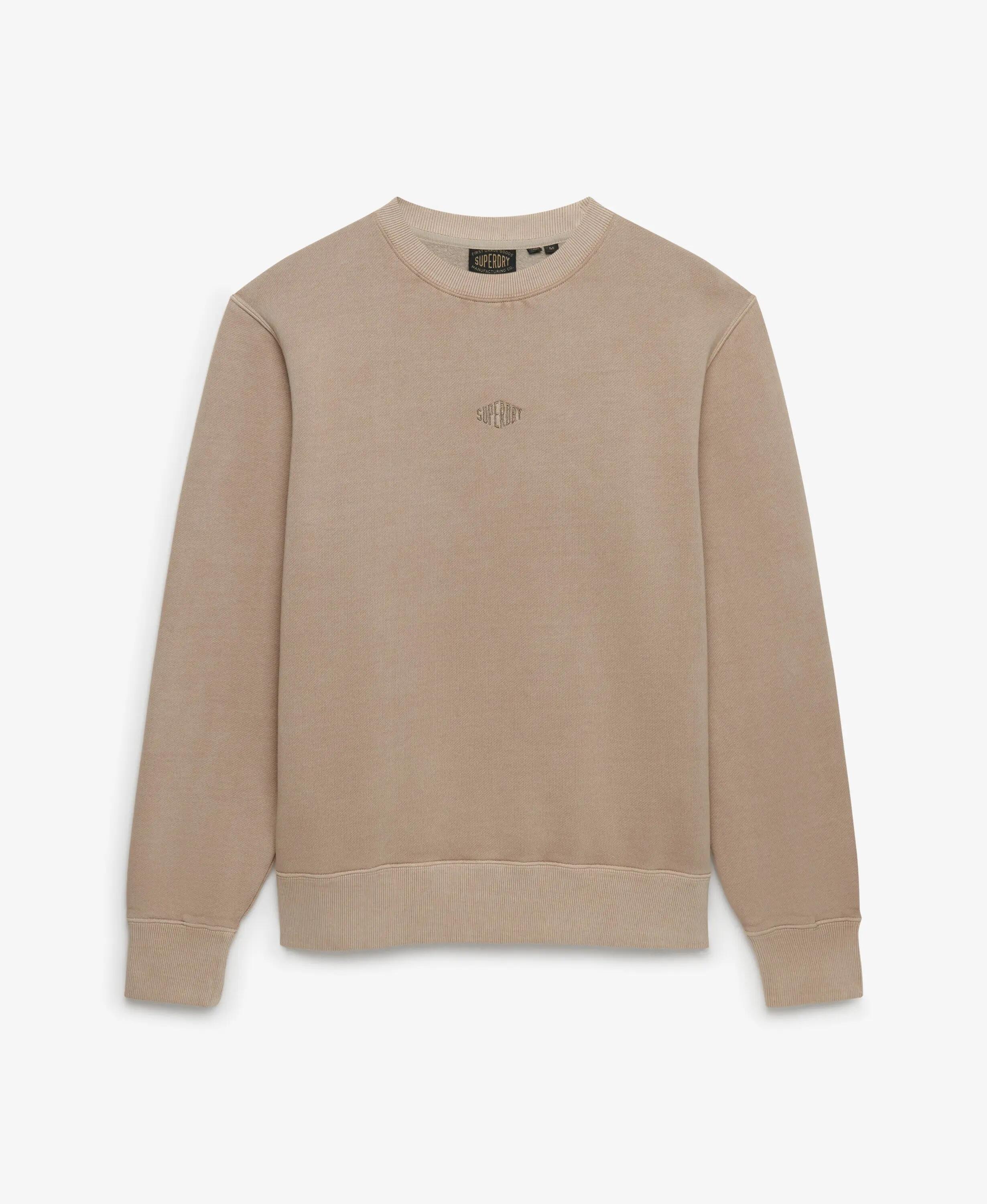 superdry Micro Logo Crew sweat Loose Fit em algodão e poliéster reciclado 7/7