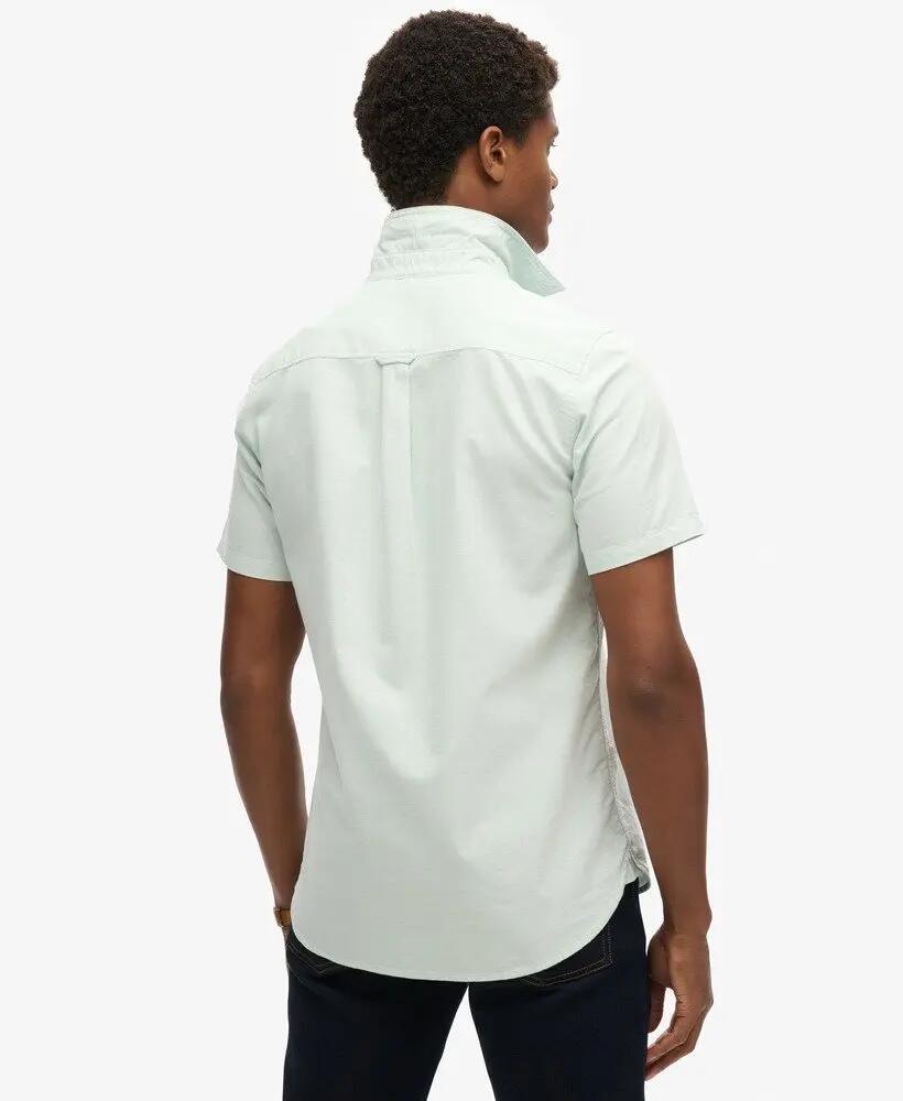 superdry Oxford Short Sleeve Shirt 100% bawełna – krój relaxed 4/7