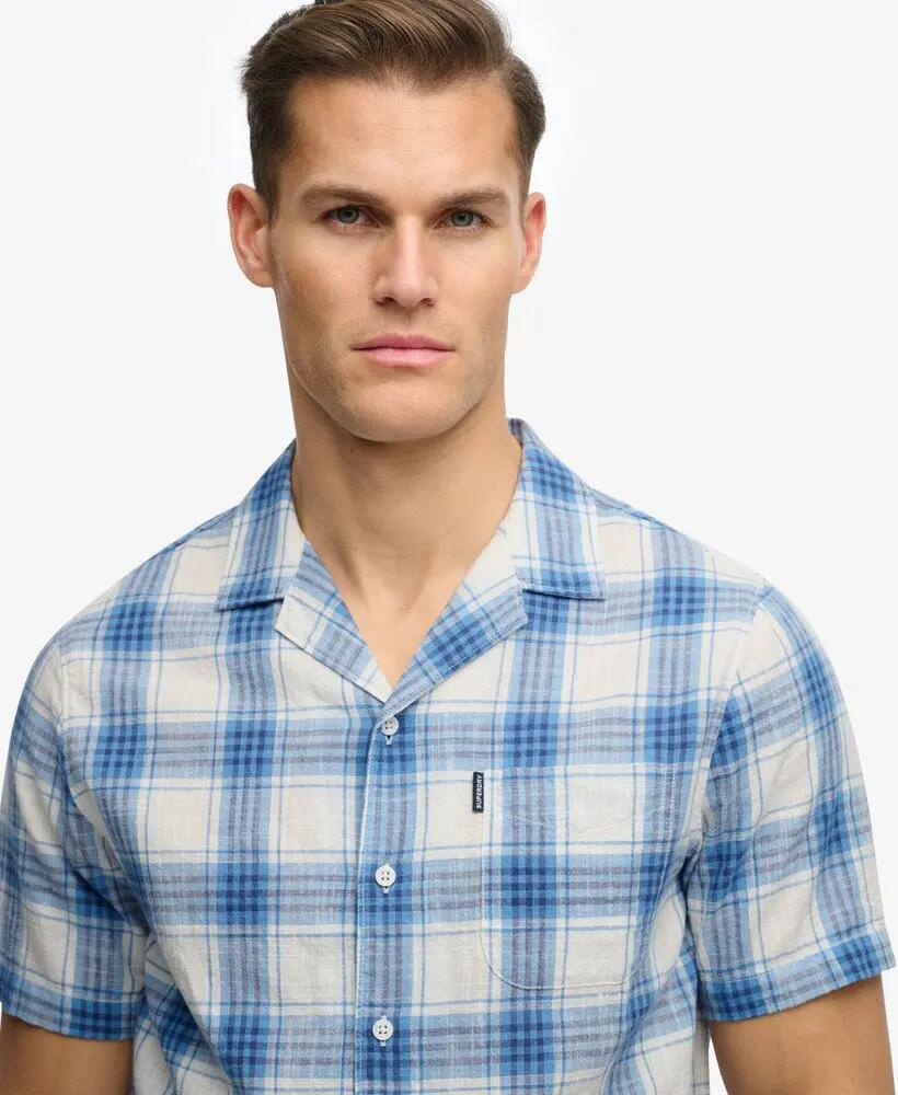 superdry Korte mouw overhemd Cabana Check van biologisch katoen 4/7