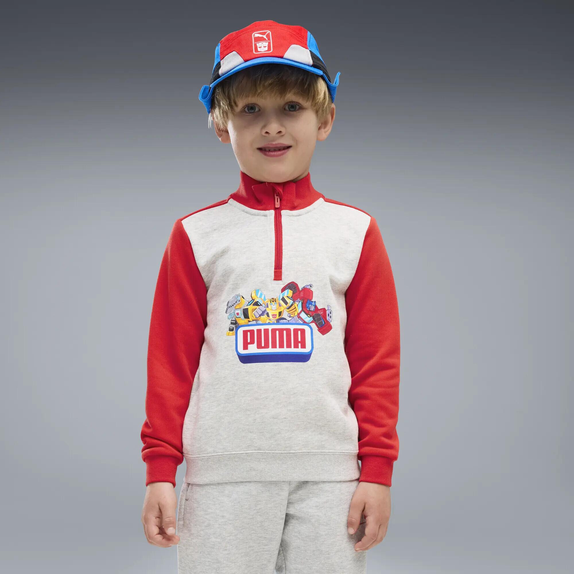 Sudadera PUMA x TRANSFORMERS con estampado y cuello con cremallera Niños PUMA 2/5