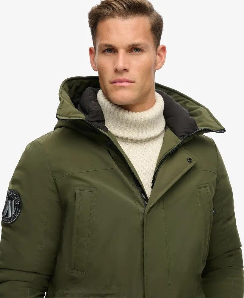 superdry City Padded Parka Coat – Corte loose, acolchoada 3/7
