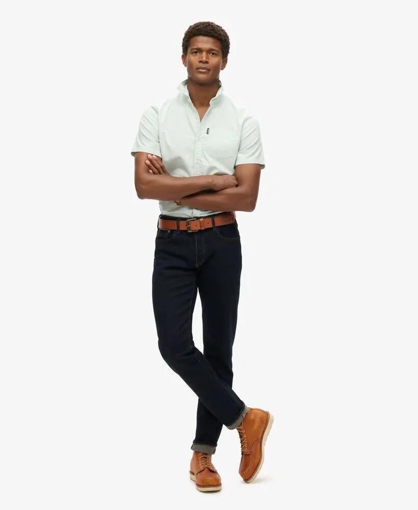 superdry Oxford Short Sleeve Shirt 100% bawełna – krój relaxed 2/7