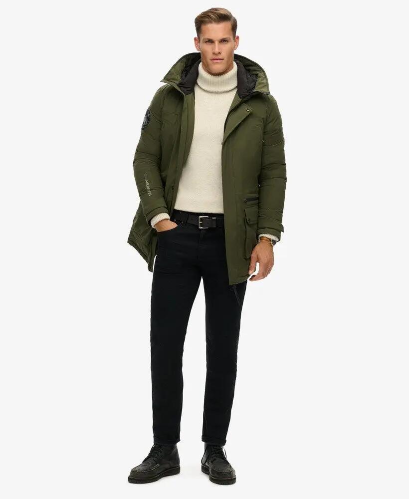 superdry City Padded Parka Coat – Corte loose, acolchoada 2/7