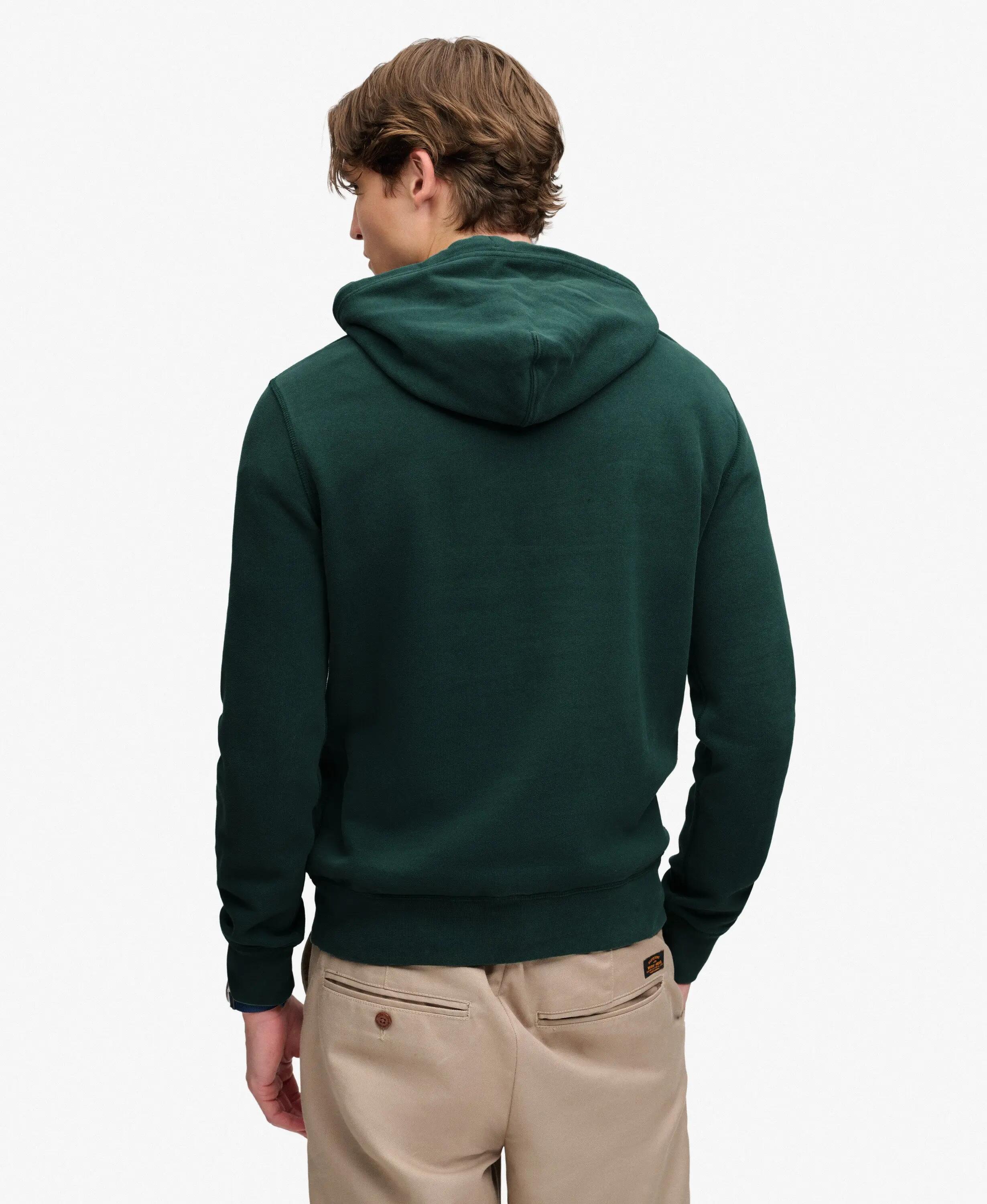 superdry SD&Co Washed Embroidered Relaxed Hoodie — hoodie relaxed com bordado 5/7