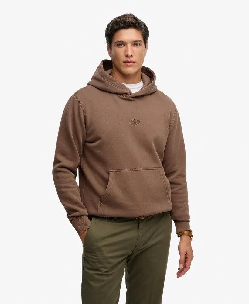 superdry Micro Logo Hood sweat à capuche coupe loose 2/7