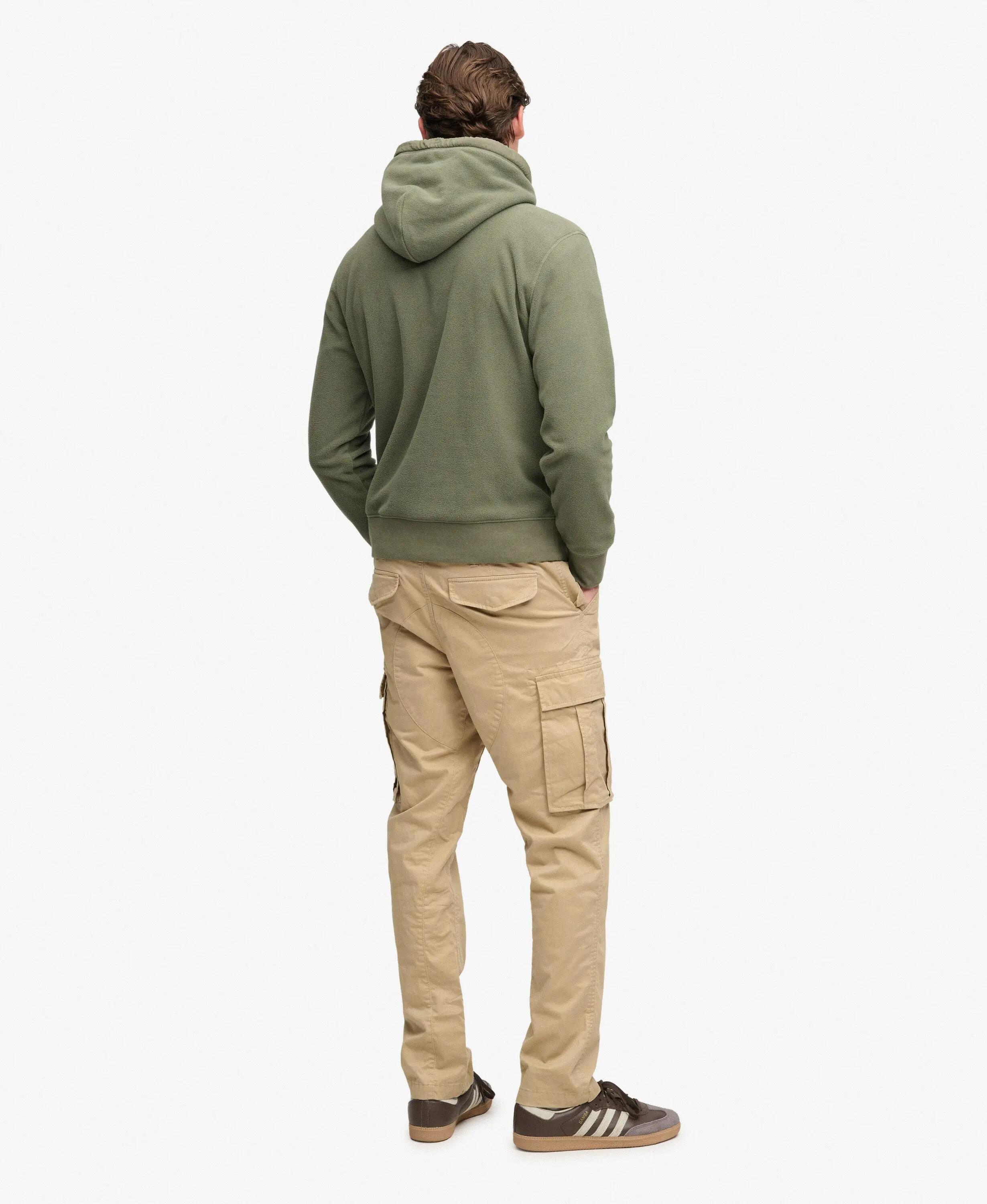 superdry Calças cargo Slim Taper em algodão escovado 5/5