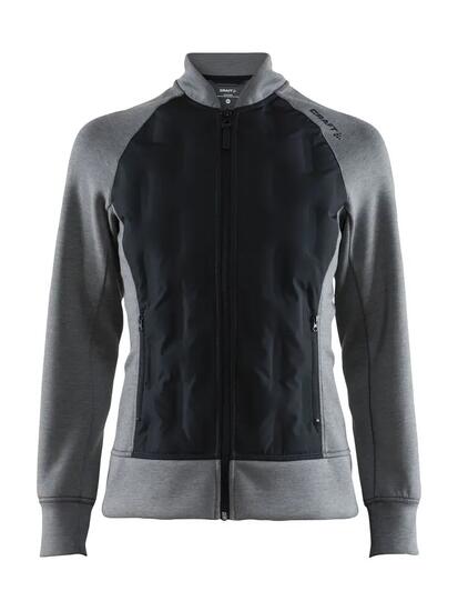 craft Hybridjacke Damen – Daunen-gefütterter Körper, dehnbare Fleece-Ärmel