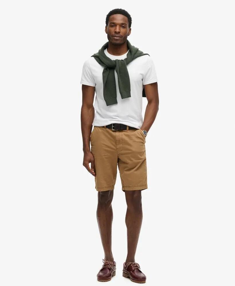 superdry Vintage International Chino Shorts – Slim Fit, Baumwolle mit Stretch 2/7