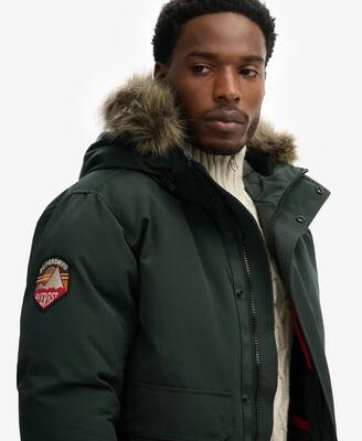 Superdry everest bomberjack met afneembare nepbont