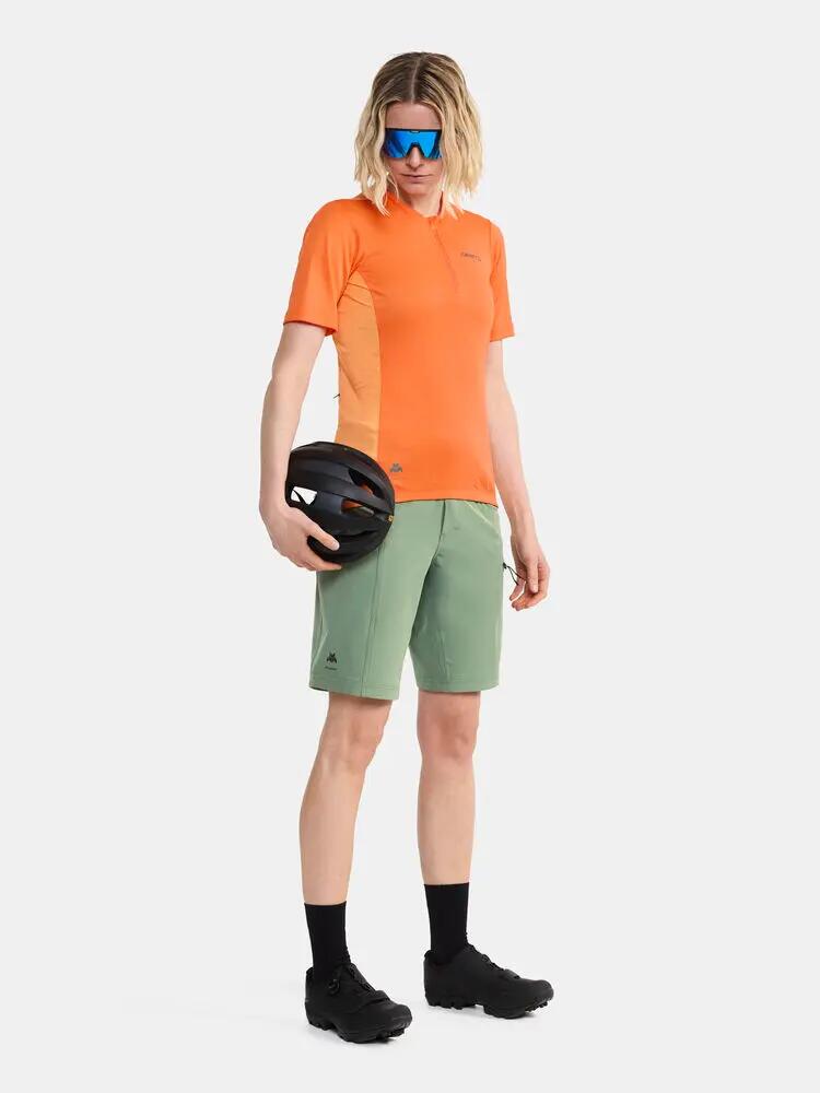craft CORE Offroad Ss Jersey W – Maglia Donna MTB/Gravel, tessuto riciclato 5/7