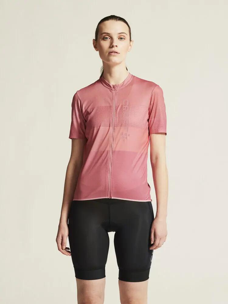 craft CORE Endur Logo Jersey W – Camisola de ciclismo elástica e respirável 6/7