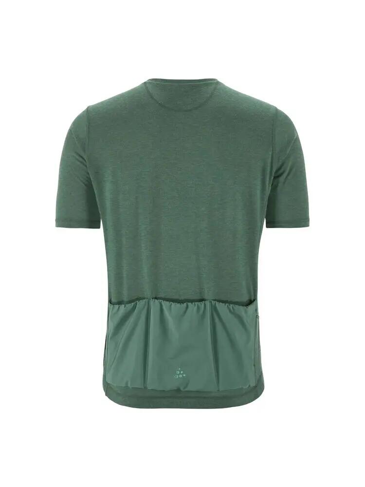 craft Maillot Everyday Wool SS Jersey M – Mélange Atlantic, coupe régulière 4/7