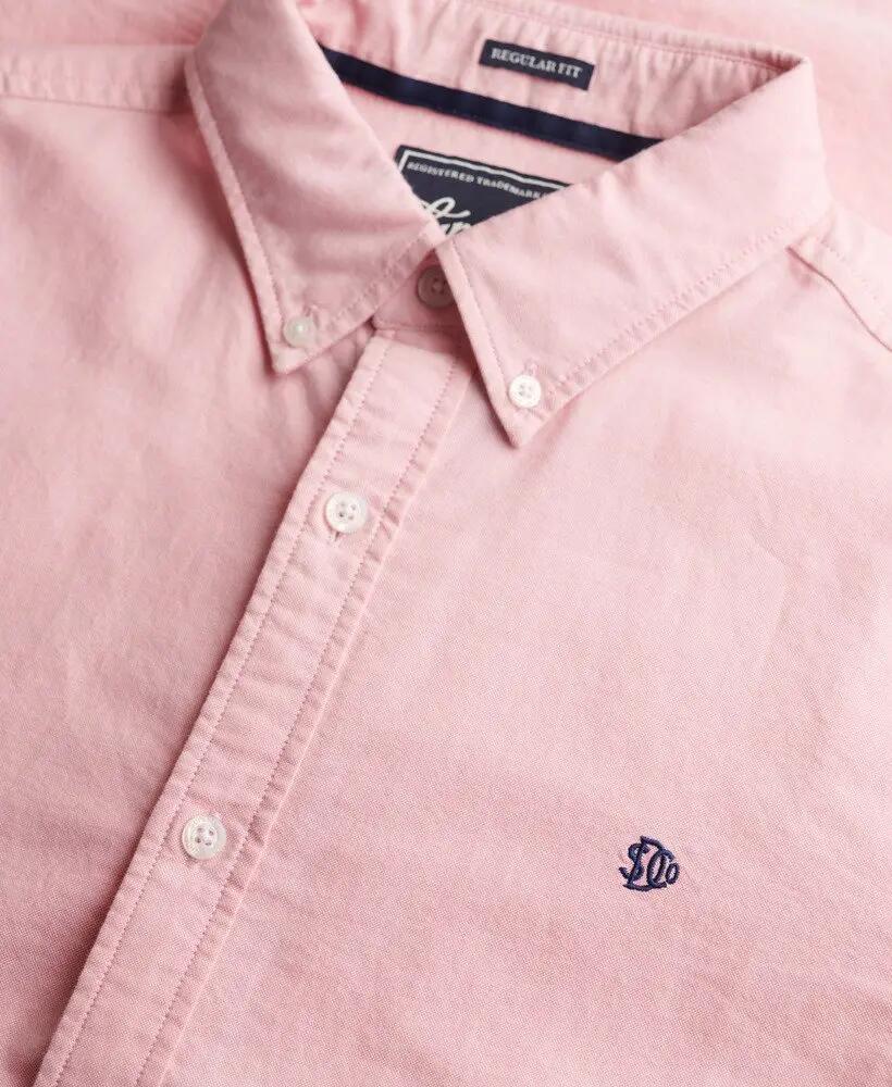 superdry Camisa Classic Oxford manga larga en algodón orgánico 5/6