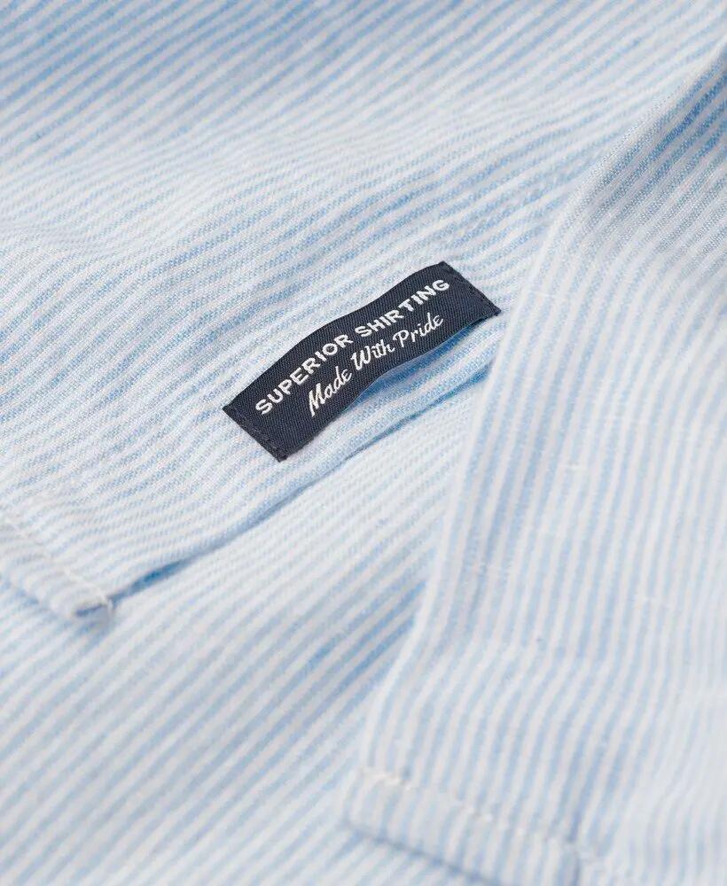 superdry Camicia casual maniche lunghe in lino — 100% lino 5/7