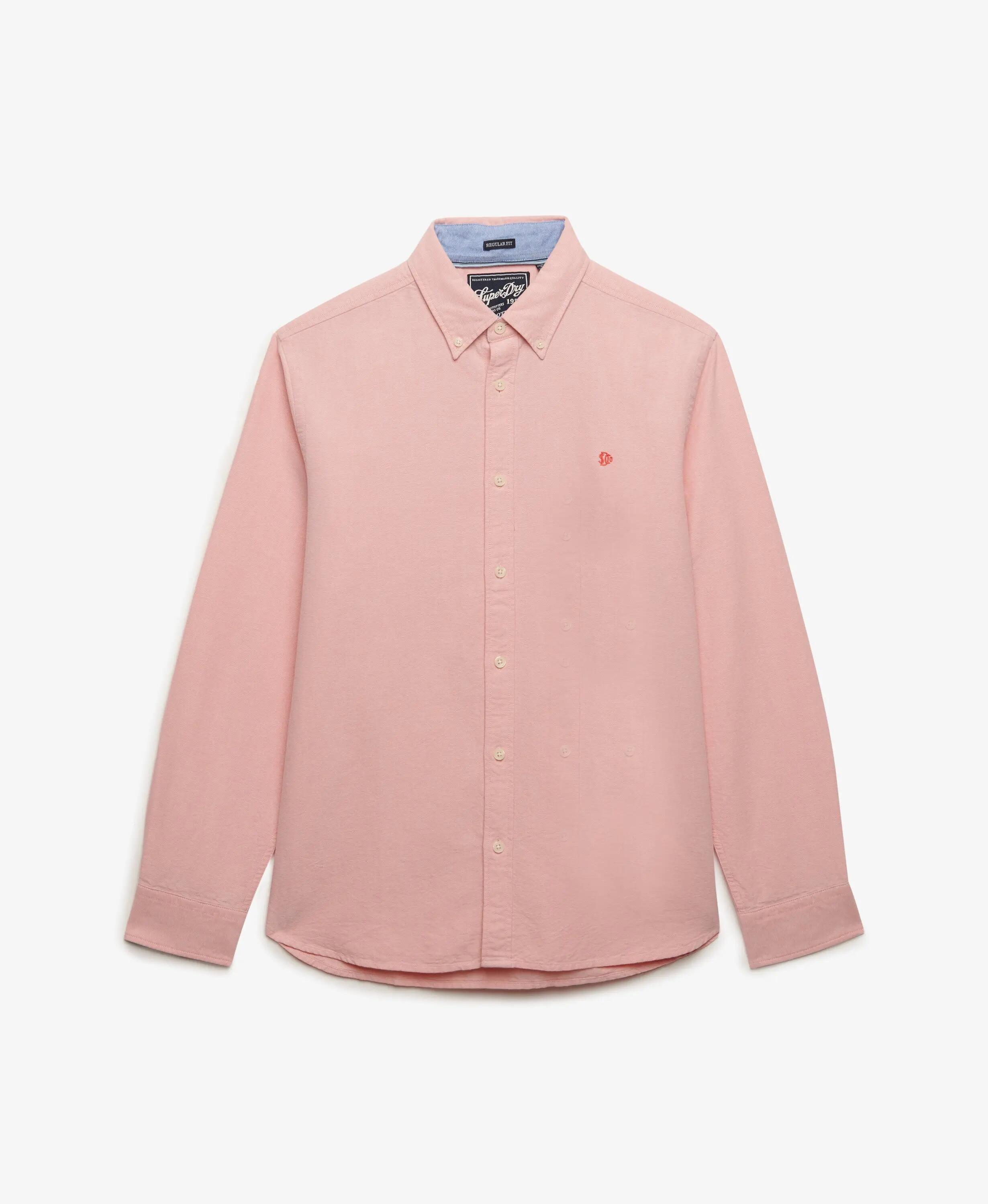 superdry Koszula Preppy Oxford z długim rękawem – 100% bawełna organiczna 7/7