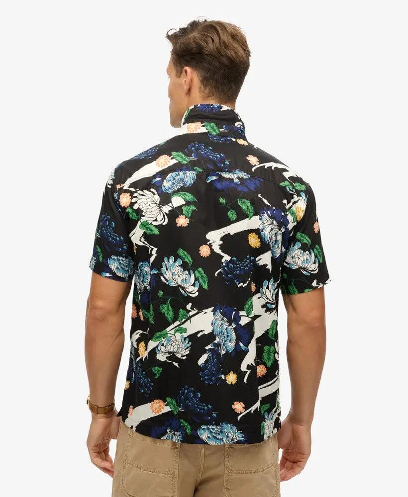superdry Camicia hawaiana maniche corte stampa Aya Black Floral 4/6