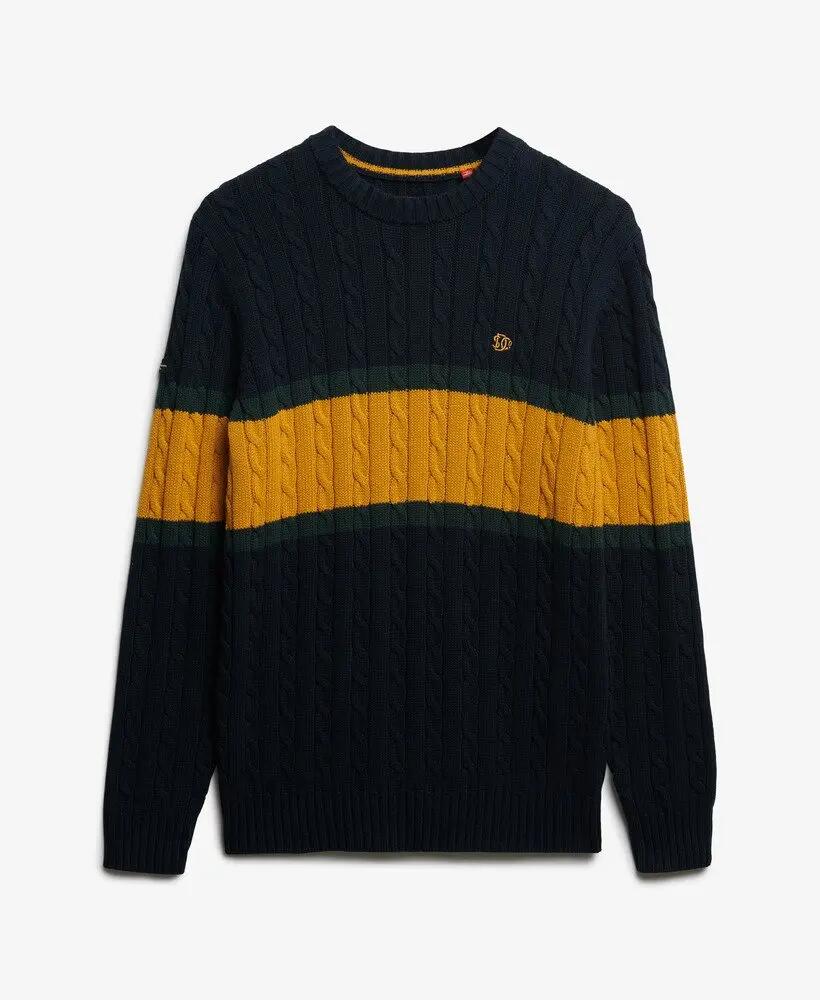 superdry Maglione a trecce in cotone 6/6