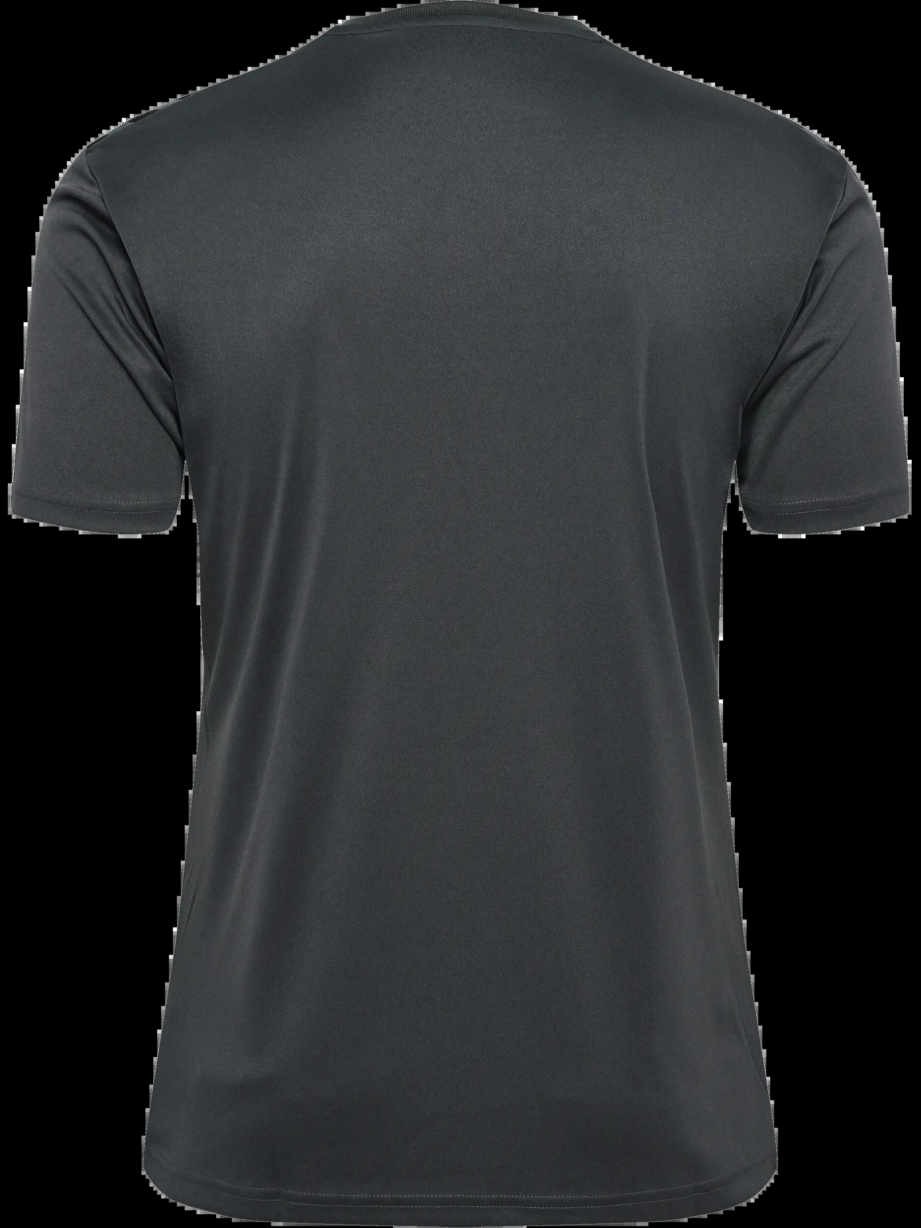 hummel T-shirt hmlAUTHENTIC PL JERSEY S/S z poliestru - ASPHALT 2/6
