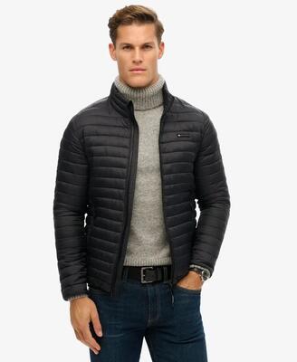 Superdry non hooded fuji lite jas heren jet black